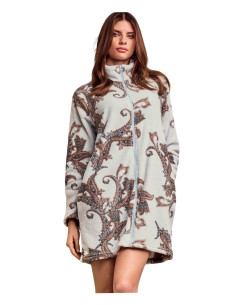 Vestaglia donna corta in caldo pile coral Lormar Pashmina PAS673825