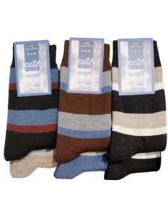 Men's warm pile short socks Scopri Prisco Walker (1 PAIR)