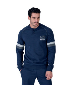 Men's brushed fleece homewear pajamas Navigare 141929