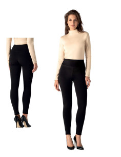 Leggings donna pancia piatta felpa orsetto Gladys PD1335