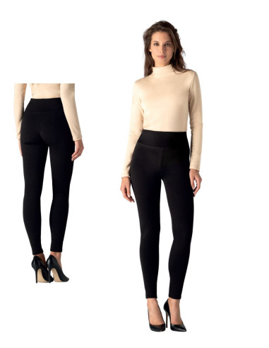 Leggings donna pancia piatta felpa orsetto Gladys PD1335 Leggings donna pancia piatta felpa orsetto Gladys PD1335