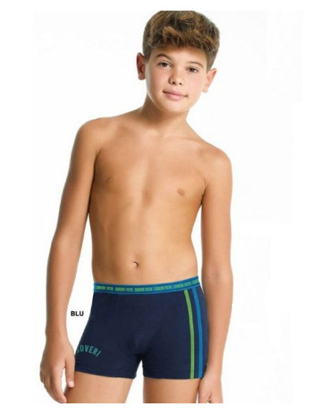 Group 6 boy's stretch cotton boxer Enrico Coveri EB4176