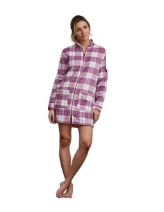 Women's warm coral pile jacket Enrico Coveri EP6248 2