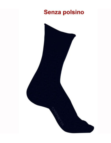 Men's warm cotton short socks without cuffs Carpenter 354