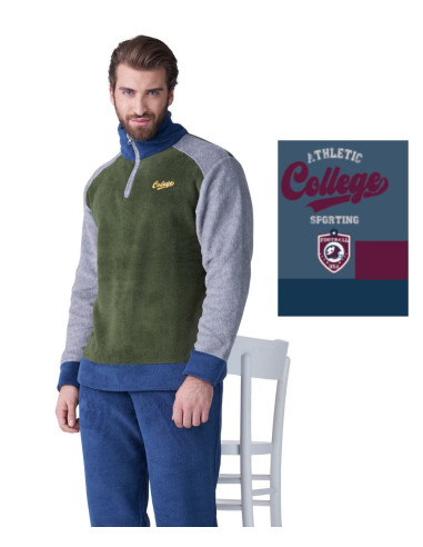 Men's warm coral pile pajamas Karelpiu' KF9369