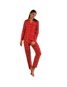 JADEA 5274 WOMEN'S CHRISTMAS SHIRT PAJAMAS
