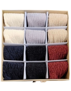 Women's chenille short sock Henry Cotton's HT70221 (1 PAIR) 2