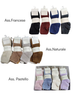 Group 3 woman soft and warm sock with angora effect Pezzini DCZ-605 2