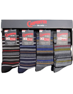 Men's warm cotton short socks without cuffs Carpenter 462