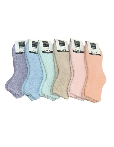 Babbuccia donna morbidosa in spugna di ciniglia soft Goffredo Berenzi 3024