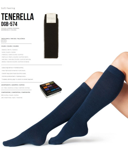 Gambaletto donna morbidoso Pezzini DGB-574