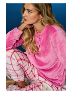 Women's warm coral pile pajamas Linclalor 88800 2