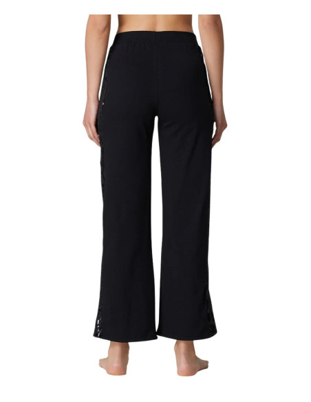 Pantalone donna con tulle e paillettes Jadea Galà 4824