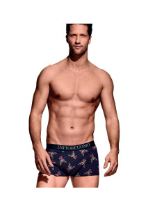 Men's Red Lucky stretch cotton boxer Infiore Uomo 993 2