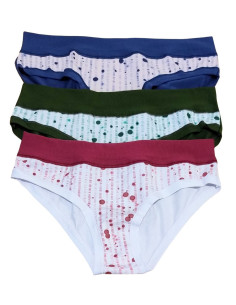 Gruppo 3 slip boxerini donna fantasia Emy Lovely Girl 6848SD