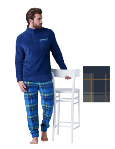 Men's warm coral pile pajamas Karelpiu' SK9363