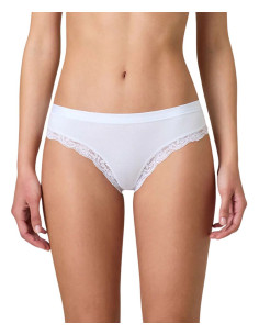 Group 3 women's cotton modal briefs with lace Jadea 518