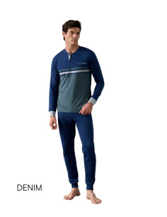 Men's cotton jersey pajamas Enrico Coveri EP1223