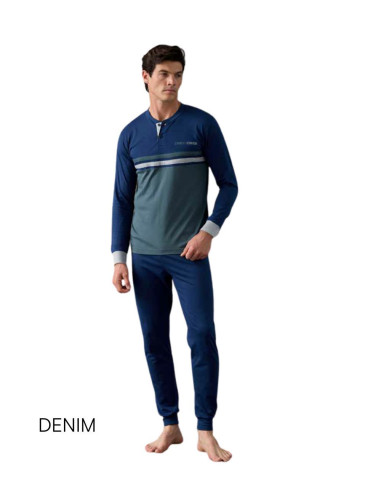 Men's cotton jersey pajamas Enrico Coveri EP1223