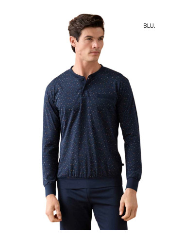 Men's cotton jersey pajamas Enrico Coveri EP1258