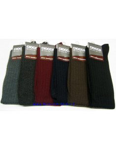 Men 100% wool LONG socks Ciocca art. 505 ( 1 PAIR)