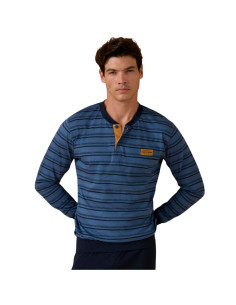 Men's cotton jersey pajamas Enrico Coveri EP1222 2