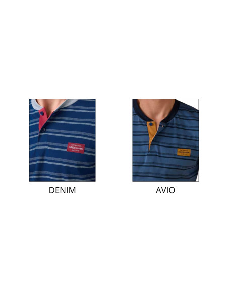 Men's cotton jersey pajamas Enrico Coveri EP1222
