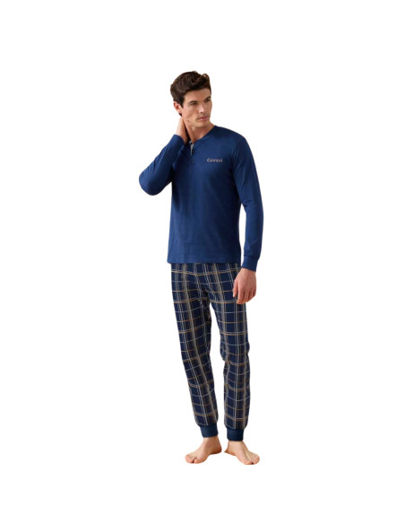 Men's cotton jersey pajamas Enrico Coveri EP1214