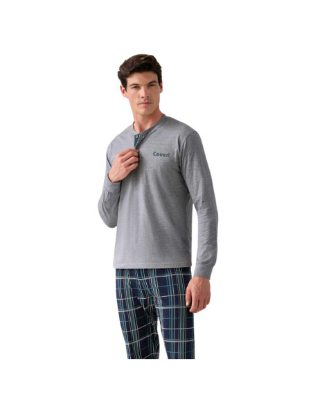 Men's cotton jersey pajamas Enrico Coveri EP1214