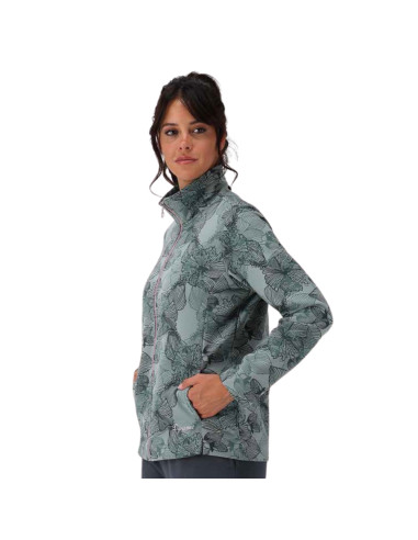 Tuta da donna in cotone garzato con zip F.lli Campagnolo 8E76577