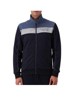 Tuta uomo in cotone garzato con zip Fratelli Campagnolo 8E77449 2