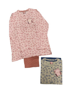 Pigiama donna calibrato in jersey di cotone Cippi 1026C 2