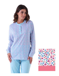 Women's seraphine cotton jersey pajamas Karelpiu' KE0028