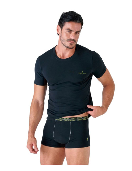 Men's set with t-shirt and boxer Navigare 21630
