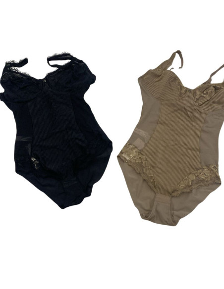 Body senza ferretto con pizzo Verde Veronica AR40