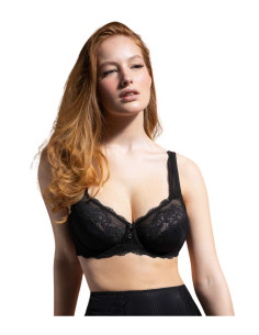 Underwired frenck bra with lace Verde Veronica AR12 Cup C - D