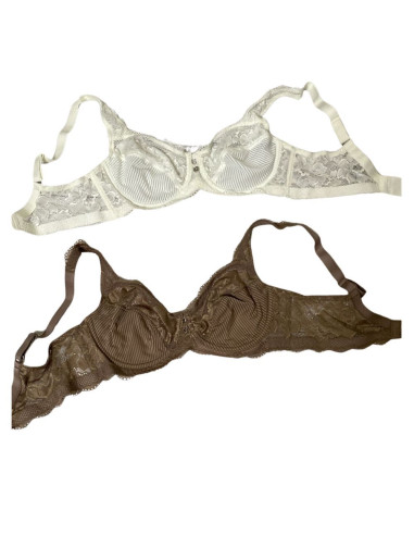 Reggiseno con ferretto in pizzo Verde Veronica Armony AR12 Coppa C - D