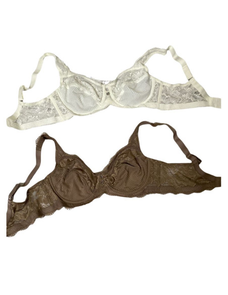 Reggiseno con ferretto in pizzo Verde Veronica Armony AR12 Coppa C - D