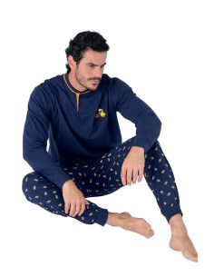 Men's long sleeves cotton...