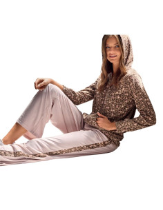 Women's chenille homewear jumpsuit Infiore Sauvage SVG604205