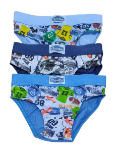 Group 6 boy stretch cotton briefs Gasolino U3851