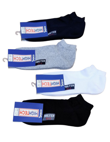 Men cotton and sponge minisocks Prisco Misterblu (1 PAIR)