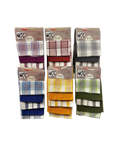 SET 5 STROFINACCI DA CUCINA MASIA KUVEE' HOME 40 X 60 cm