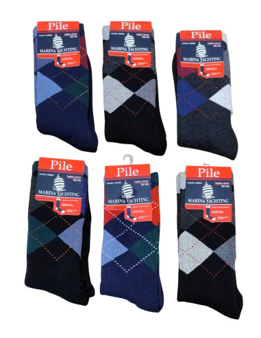 Calzettone lungo uomo in caldo PILE Marina Yachting MM11712 (1 PAIO)
