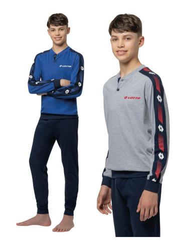 Boy's long sleeves cotton jersey pajamas Lotto LP4219