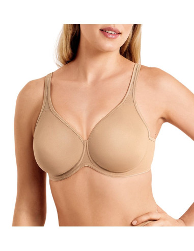 Microfiber unlined underwired balconette Infiore Classic New Sofia