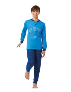 Pigiama da ragazzo in jersey di cotone Il Granchietto GP4152 2