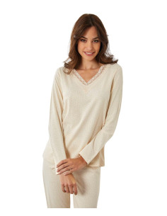 Woman's cotton jersey pajamas Il Granchio Lady GP5117