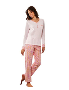 Woman's cotton jersey pajamas Il Granchio Lady GP5120 2