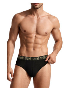Gruppo 2 slip uomo in cotone elasticizzato Cavalli Class QXO01D 2